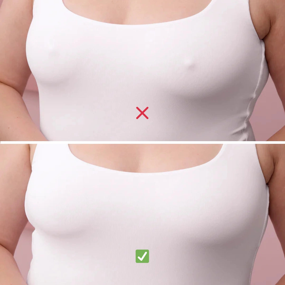 Pezoneras de Silicona sin Adhesivo, Lavables y Reusables