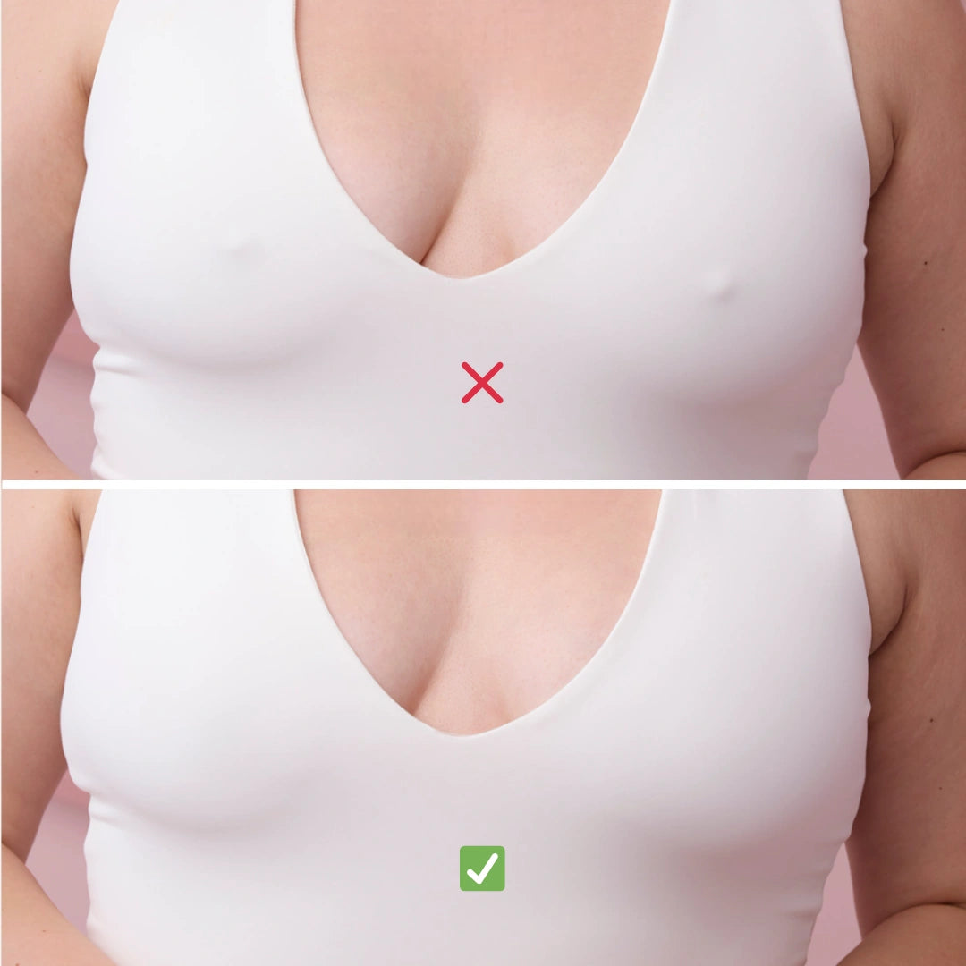 Pezoneras de Silicona sin Adhesivo, Lavables y Reusables